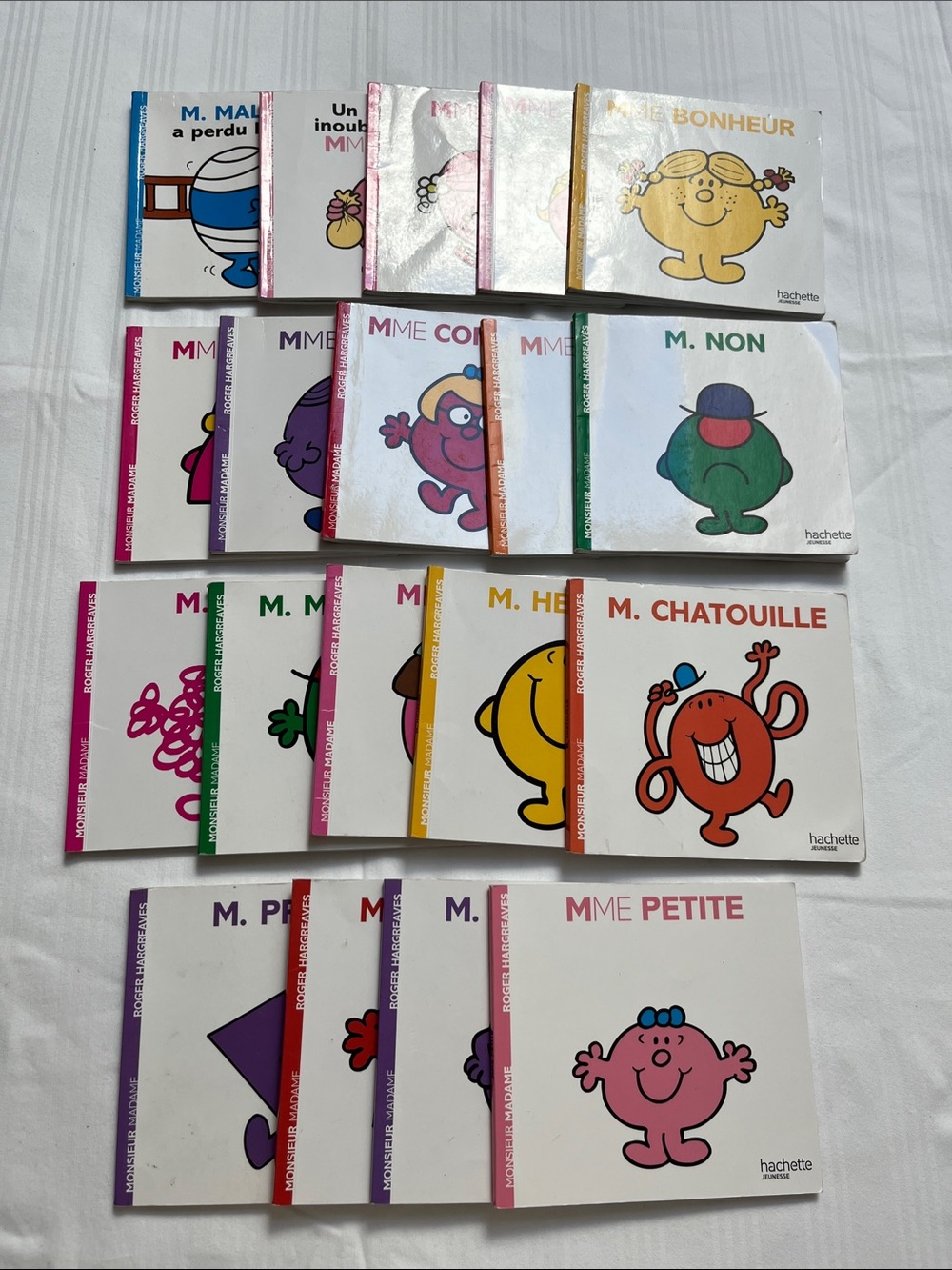 19 Monsieur Madame (Mr. Men & Little Miss) / books in French